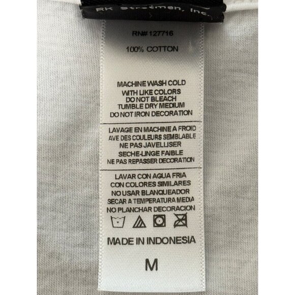 Harley-Davidson Legendary Womens White Short-Sleeve Top Rockstar Fort Myers Sz M - Picture 7 of 7